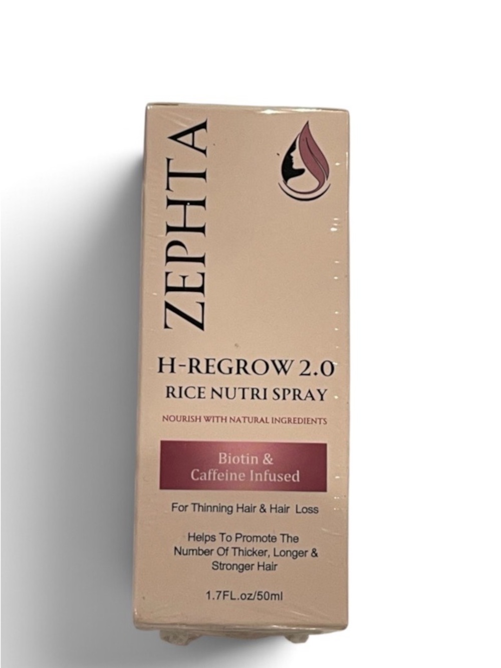 Zephta H-Regrow 2.0 Rice Nutri Spray - Pink Nourishing Hair Spray